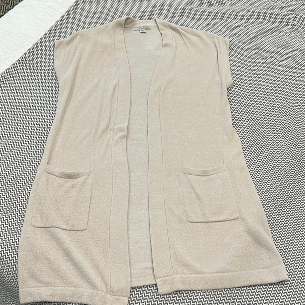 Barefoot Dreams CozyChic Ultra Lite Long Sleeveless Cardigan